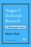haggai & zechariah research book cover written by Mark J Boda