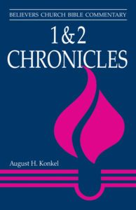 believers church bible commentary 1&2 chronicles book cover