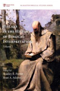 pillars in the history of biblical interpretation book cover