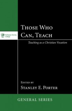 Those who can teach, book cover