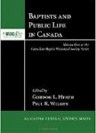 baptists and public life in canada book cover