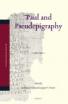 paul and pseudepigraphy book cover