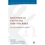 rhetorical criticism and the bible book cover