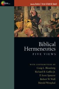 biblical hermeneutics book cover