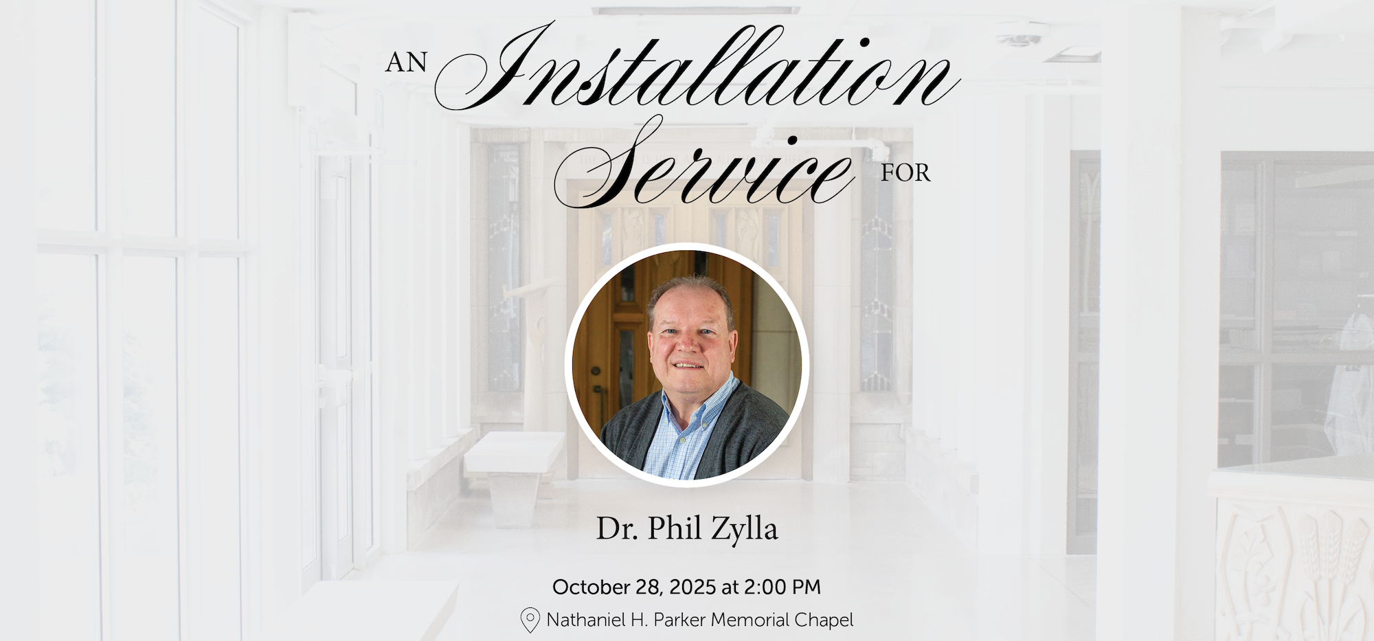 Installation Service for Dr. Phil Zylla