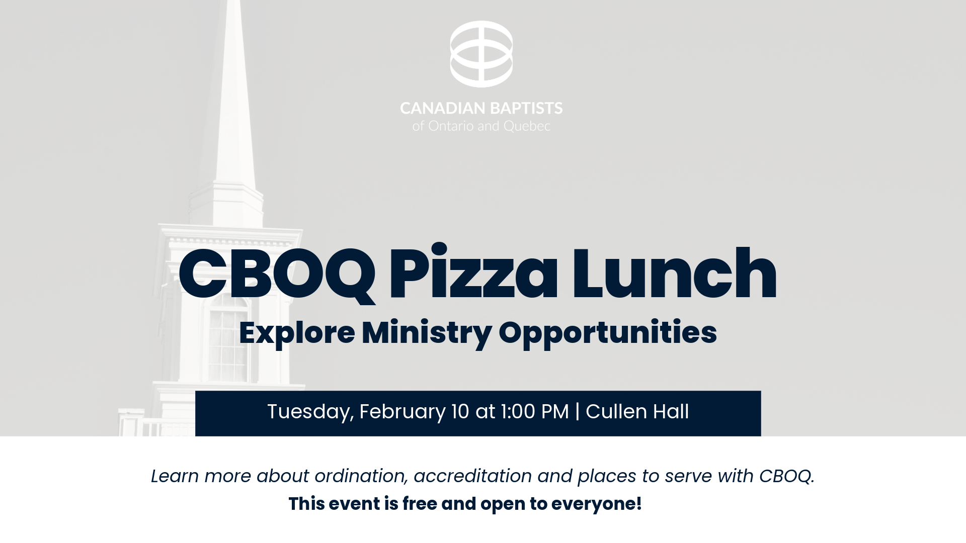CBOQ Community Pizza Lunch
